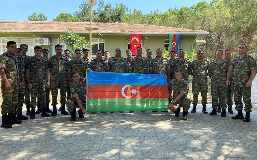 Azərbaycan hərbçiləri "Qardaş Briqada" layihəsi çərçivəsində Türkiyədə təlimdə iştirak edib