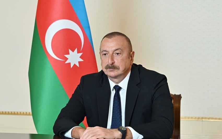 Azərbaycan lideri: "Ermənistan tərəfindən siyasi iradə nümayiş olunarsa, tezliklə sülh müqaviləsi imzalana bilər"