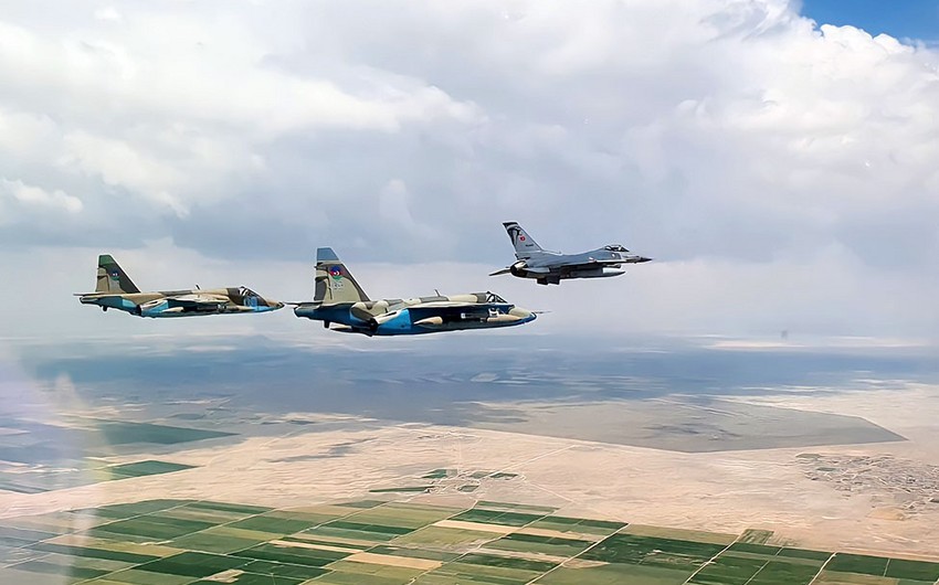 Azərbaycan pilotları “Anadolu Qartalı - 2022” təlimində tapşırıqları uğurla icra ediblər