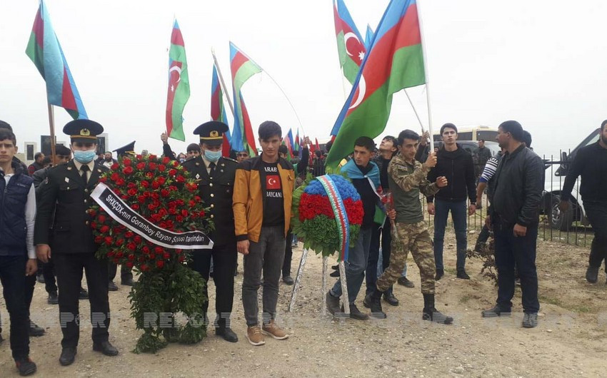 Azərbaycan Ordusunun şəhid hərbçisi dəfn olunub