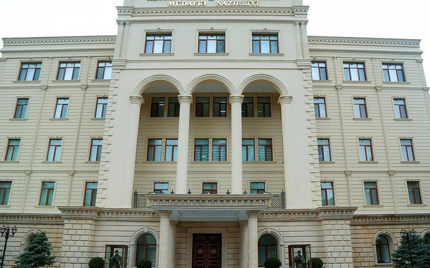 MN: Azərbaycan Ordusunun Arazdəyən istiqamətində atəş açması Ermənistanın növbəti yalanıdır