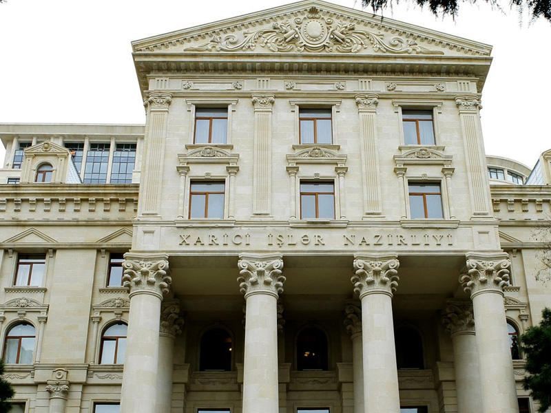 XİN Azərbaycan tərəfindən Ermənistana qarşı başladılan arbitraj prosesinə dair məlumat yayıb