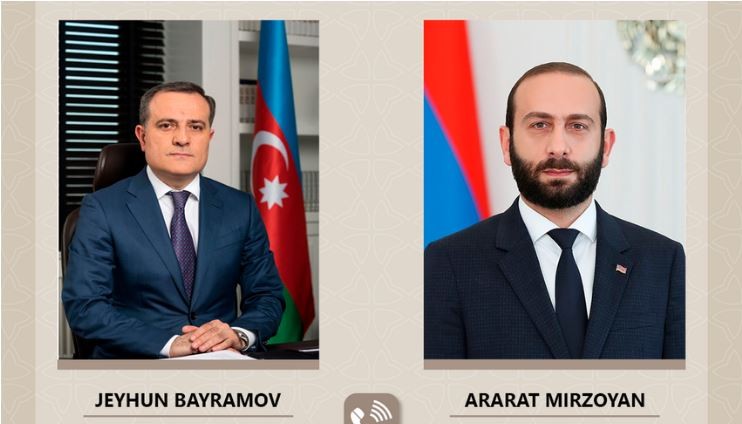 Azərbaycan və Ermənistan XİN başçıları arasında telefon danışığı olub