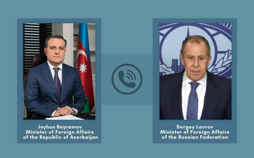 Azərbaycan və Rusiya xarici işlər nazirləri üçtərəfli bəyanatların icrasını müzakirə ediblər