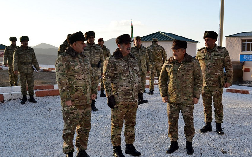 Azad edilən ərazilərdə ümumqoşun atış sahəsi açılıb