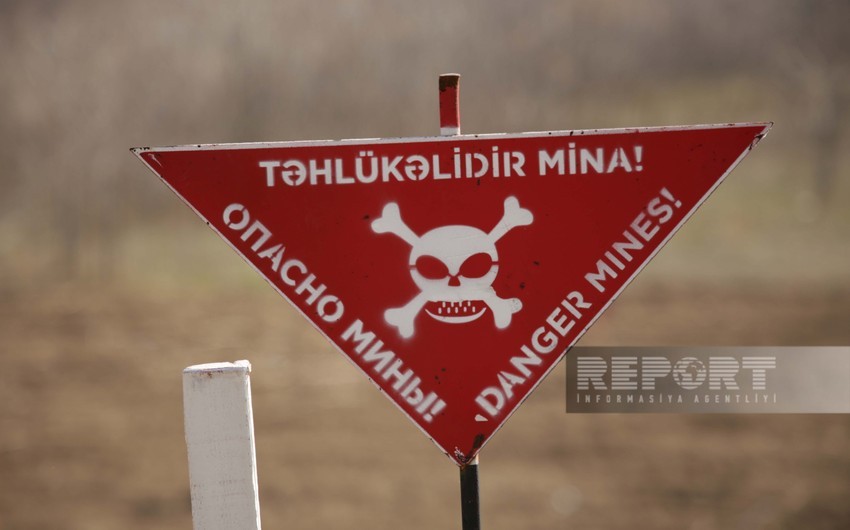 ANAMA: "Azad edilən ərazilərdə ötən ay daha 562 mina aşkarlanıb"