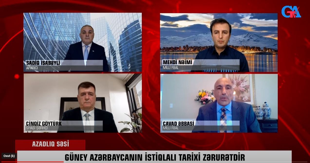 “Azadlıq səsi”ndə müzakirə: “İranın Azərbaycan qorxusu”  və “Güney Azərbaycanın istiqlalı tarixi zərurətdir”-VİDEO
