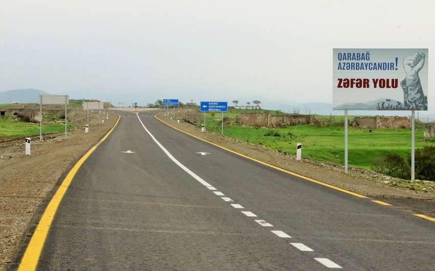 Füzulidə Zəfər yolunun açılışı olub